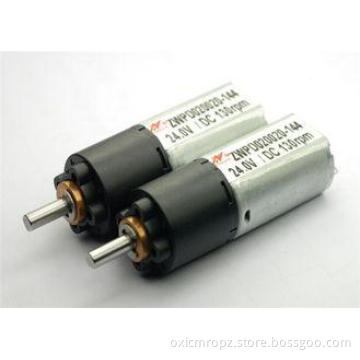 20mm DC Carbon Brush Motor with Planetary Geaxboxes , OEM /